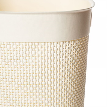 KIS korpa za veš Filo Bucket 16l Romantic ivory-1